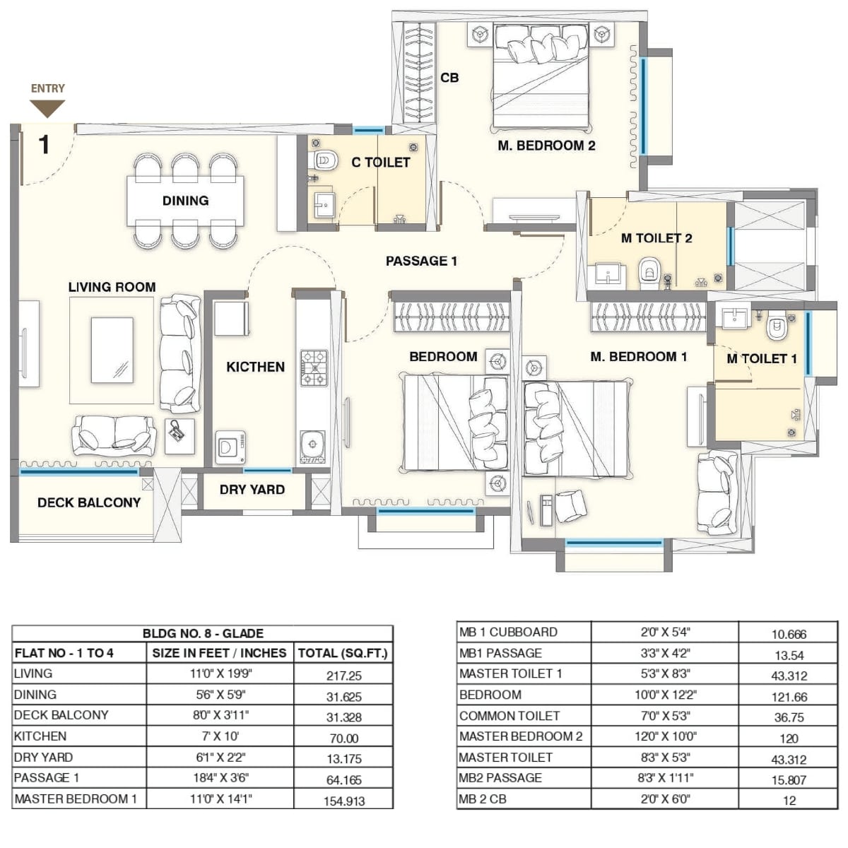 Sheth-Vasant-Lawns-Floor-Plan-Glade-3-BHK-Unit-1