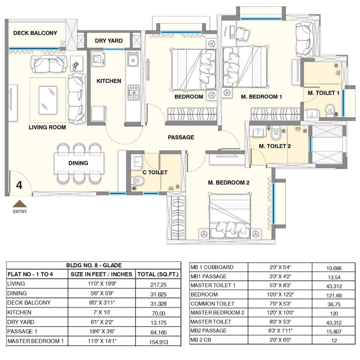 Sheth-Vasant-Lawns-Floor-Plan-Glade-3-BHK-Unit-4